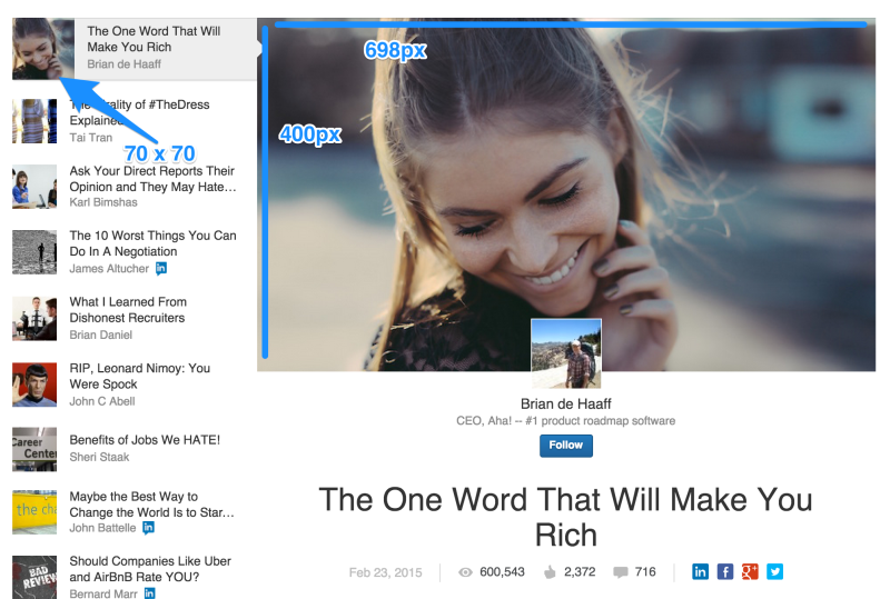 linkedin pulse publishing 800x539