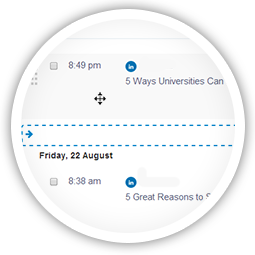 Boost social engagement with Smart Queues & optimal posting technology.