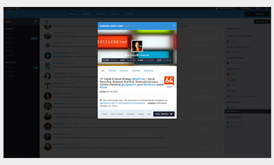supported social media sites