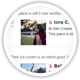 Monitor reviews on sites like Yelp & CitySearch