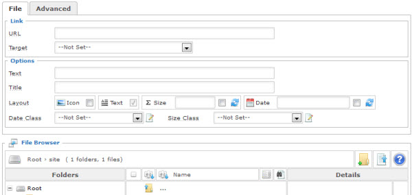 file manager